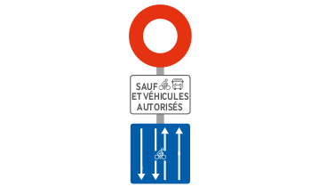 ZTL (Zone à Trafic Limité) à Grenoble